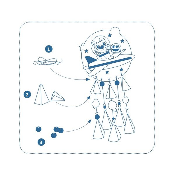 Kreatív készlet Stars - Djeco-image-3