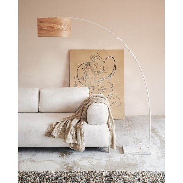 Gyapjú-szálkeverék kötött takaró 130x170 cm Malik – Kave Home-image-2