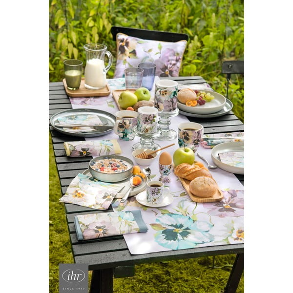 Organikus pamut asztali futó 150x45 cm Martha - IHR-image-2