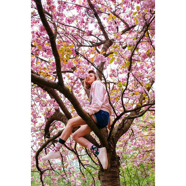 Cherry Blossom zokni, méret 35–38 - Many Mornings-image-1