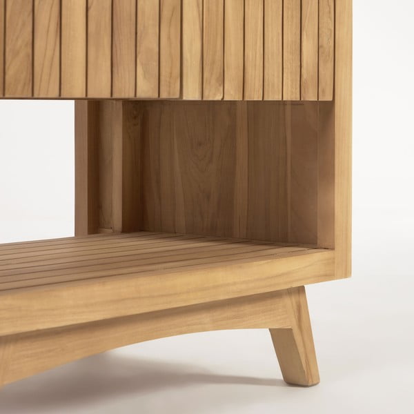 Sunday mosdókagyló alatti teakfa szekrény - Kave Home-image-2