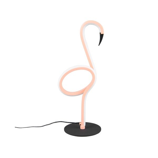 Rózsaszín LED asztali lámpa (magasság 35 cm) Ingo – Reality