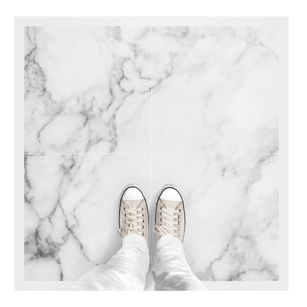 White Marble 4 darabos padlómatrica készlet - Ambiance-image-2