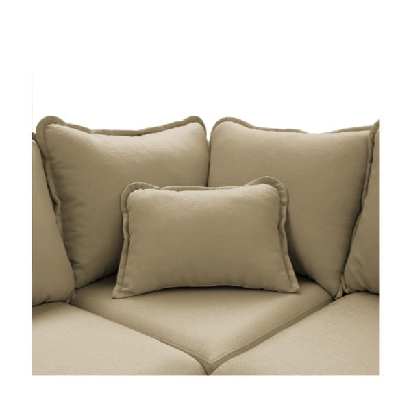 Bézs sarokkanapé (bal oldali) Beata – Ropez-image-1