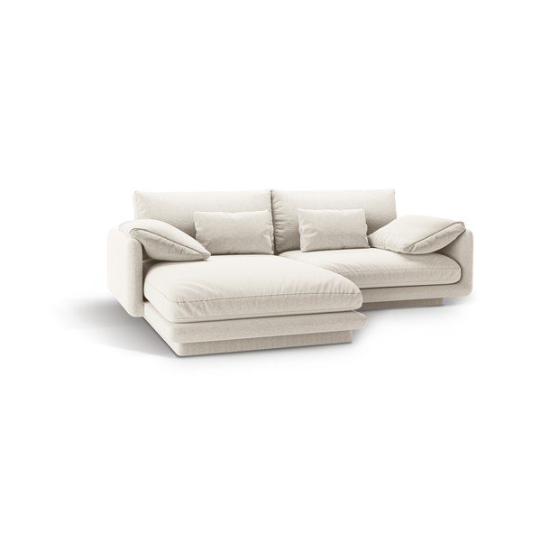 Fehér sarokkanapé (bal oldali) Torino – Micadoni Home-image-2