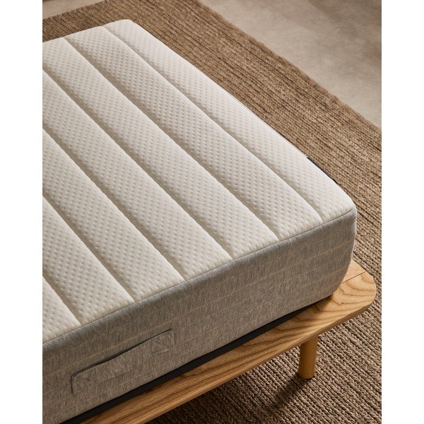 Kemény hőszabályozó rugós matrac 90x200 cm Juno – Kave Home-image-2