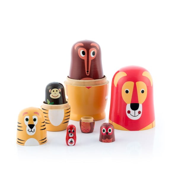 Fa, álllatos matryoshka babák - InnovaGoods-image-2