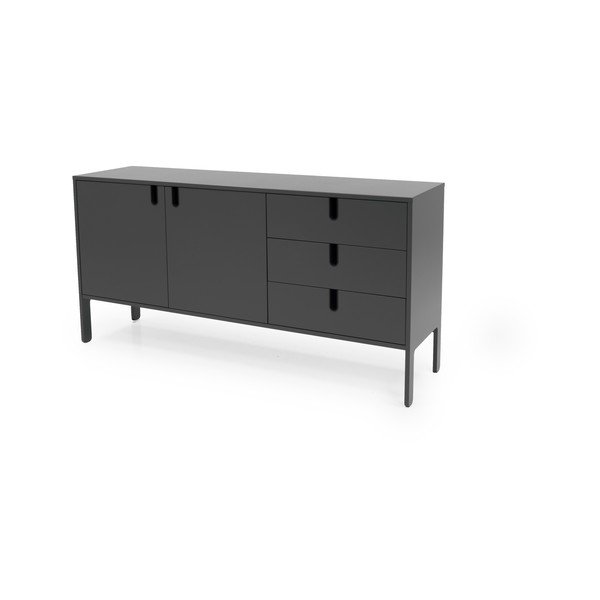 Uno szürke komód, szélesség 171 cm - Tenzo-image-2