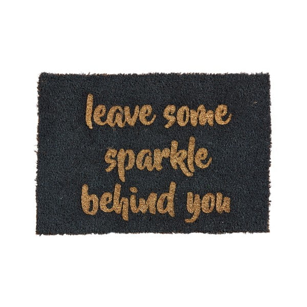 Leave Some Sparkle természetes kókuszrost lábtörlő, 40 x 60 cm - Artsy Doormats