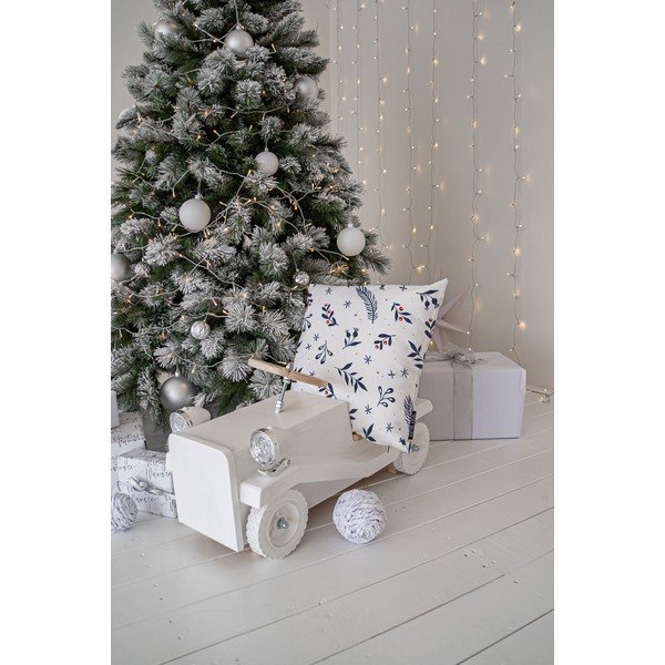 Díszpárna karácsonyi mintával 45x45 cm Merry Blue Christmas – Butter Kings-image-1