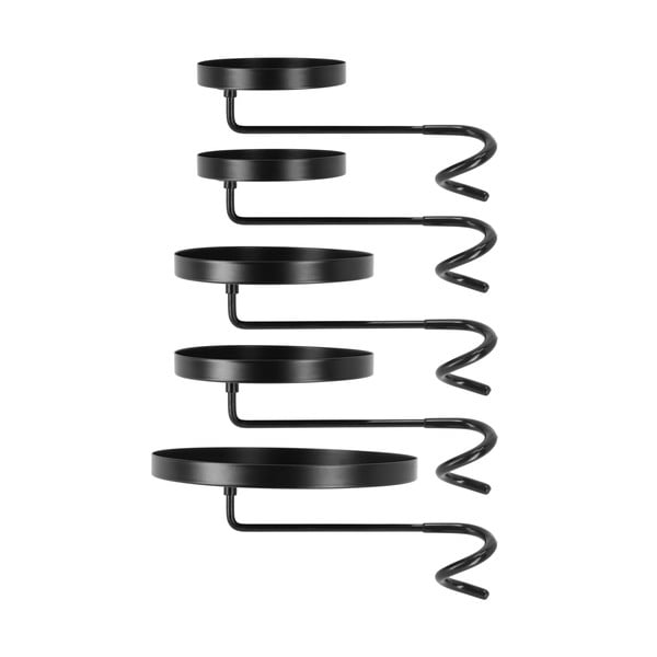 Fekete teleszkópos virágtartó, hosszúság 210 - 301 cm - Esschert Design-image-2