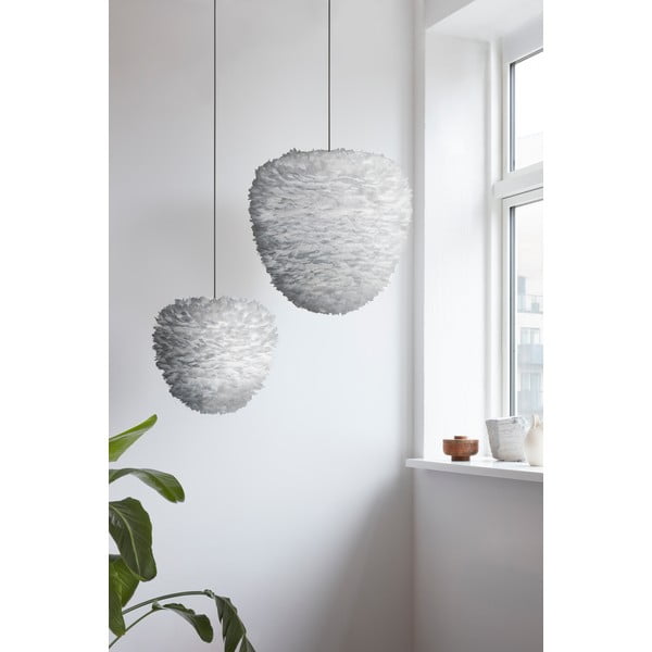 Világosszürke lámpabúra ø 40 cm Eos Evia Medium – UMAGE-image-1