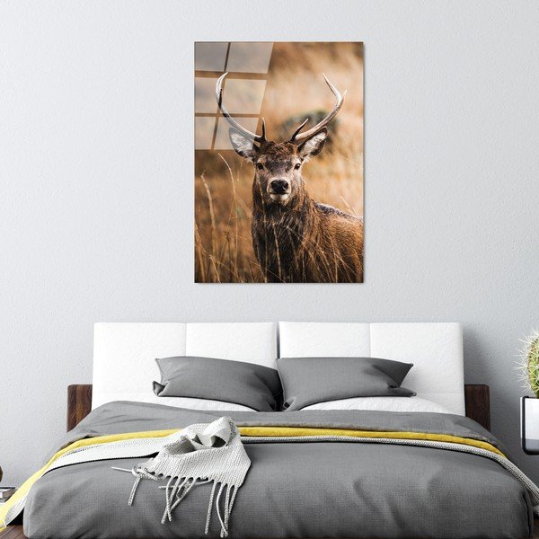 Üveg kép 70x100 cm Deer – Wallity-image-4