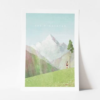Poszter Himalayas, 30x40 cm - Travelposter