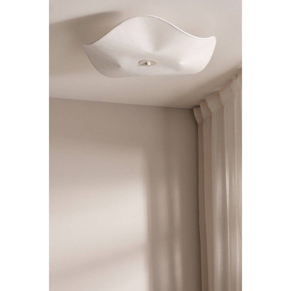 Krémszínű papír mennyezeti lámpa ø 60 cm Monshi – Jotex-image-2
