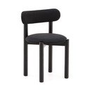 Fekete tölgyfa étkezőszék szett 2 db-os Nebai – Kave Home