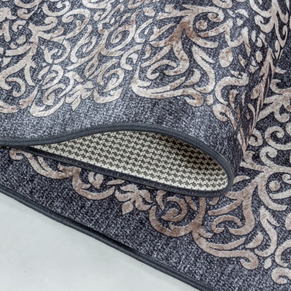 Antracitszürke mosható futószőnyeg 80x250 cm Fiesta – Ayyildiz Carpets-image-2