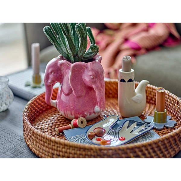 Agyagkerámia gyertyatartó Trudy – Bloomingville-image-2