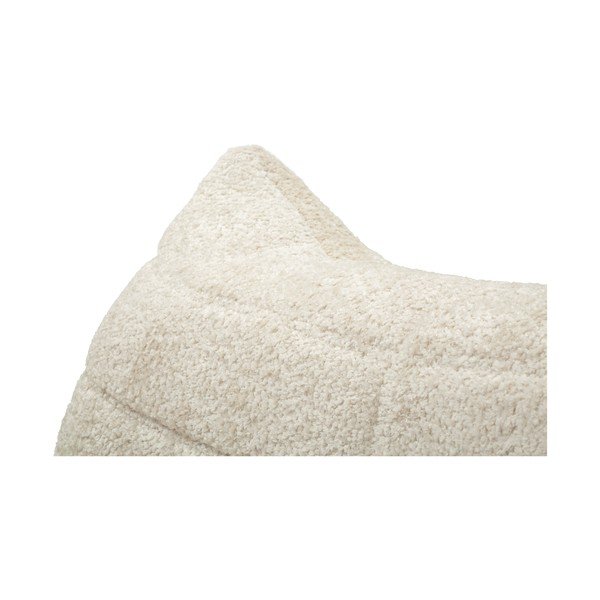 Fehér buklé babzsákfotel Mask – Mauro Ferretti-image-3