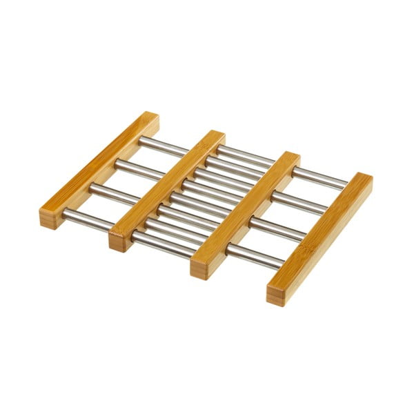 Állítható edényalátét bambuszból és acélból - Casa Selección-image-1