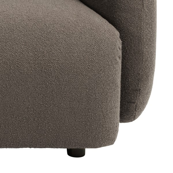 Szürkésbarna buklé sarokkanapé (bal oldali) Imola – Bonami Selection-image-4