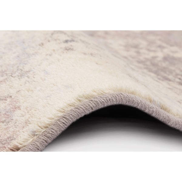 Világos rózsaszín gyapjú szőnyeg 160x240 cm Fizz – Agnella-image-2