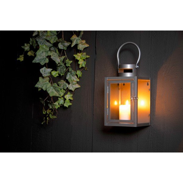 Fém lámpás (magasság 23 cm) Modern – Esschert Design-image-1