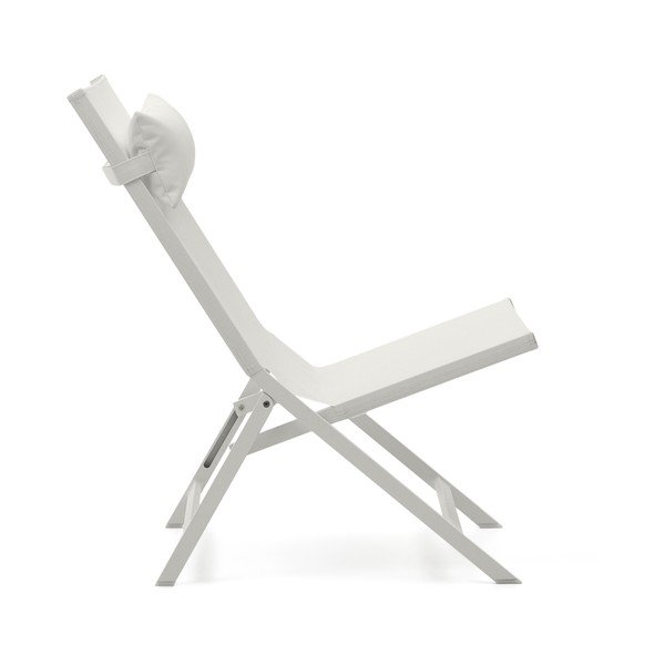 Fehér fém kerti fotel Canutells – Kave Home-image-4