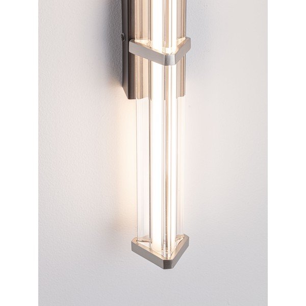 Matt fekete-matt ezüstszínű fém LED dimmelhető fali lámpa Pheme – Nova Luce-image-2