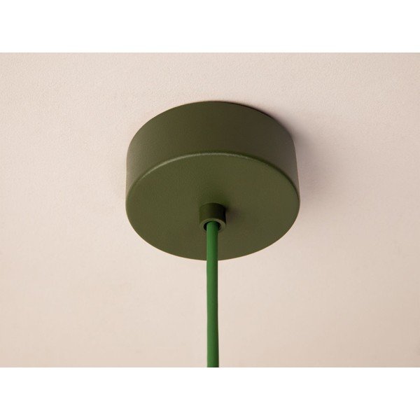 Zöld fém függőlámpa ø 30 cm Ori – Micadoni -image-4