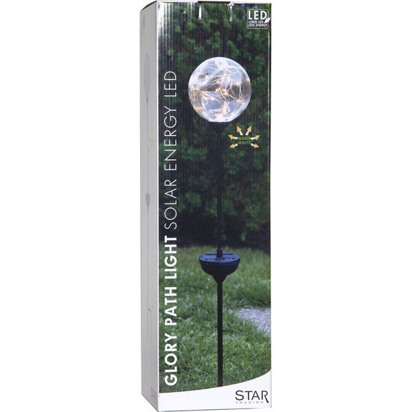 Glory kültéri napelemes LED lámpa, ø 12 cm - Star Trading-image-3