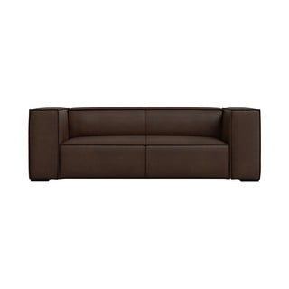 Sötétbarna bőr kanapé 212 cm Madame – Windsor & Co Sofas