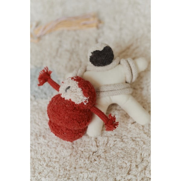 Bézs pamut gyerek játszószőnyeg ø150 cm Solar System – Lorena Canals-image-4