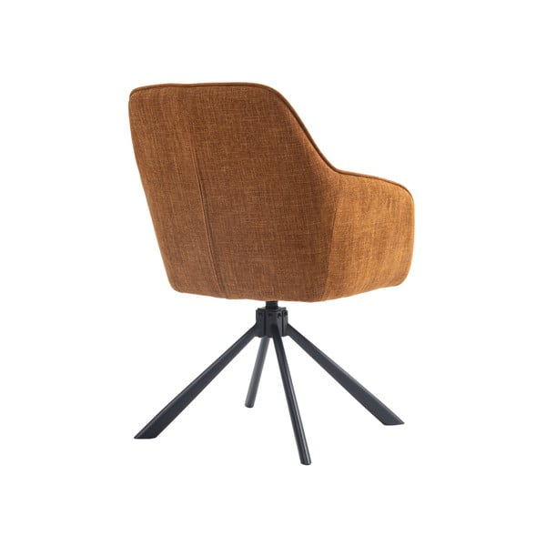 Narancssárga kárpitozott étkezőfotel szett 2 db-os Avola – Unique Furniture-image-4