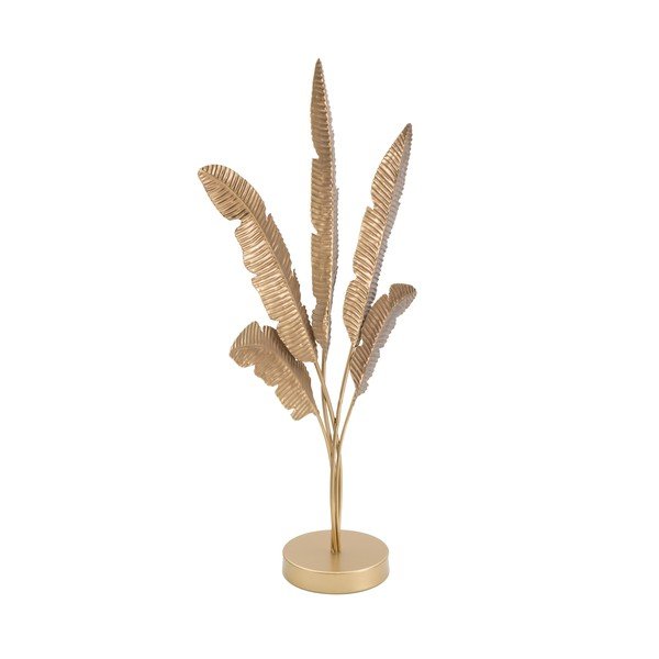 Five Leaf aranyszínű dekorációs szobor - Mauro Ferretti-image-2