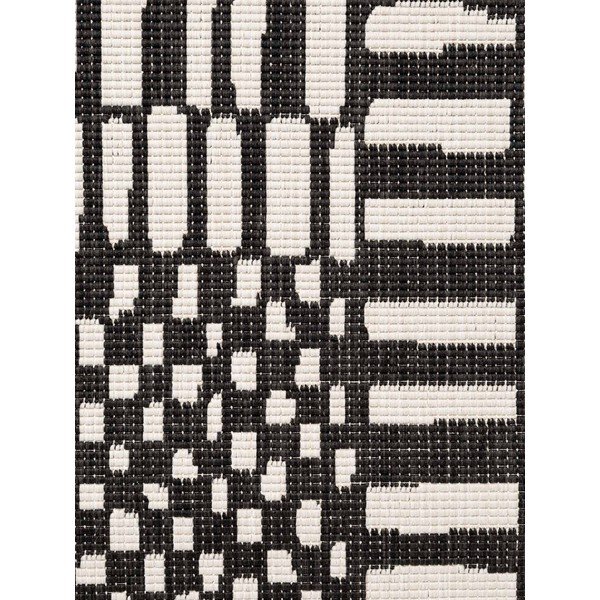 Fekete-krémszínű kültéri-beltéri szőnyeg 160x230 cm Haringey Barkham – Ted Baker-image-4