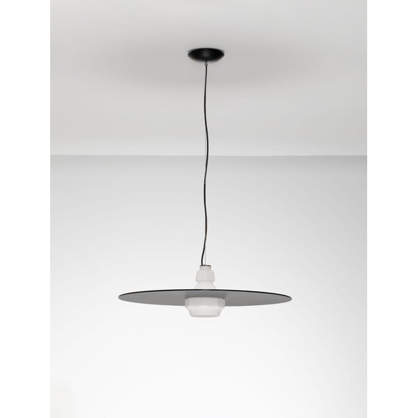 Matt fekete acél függőlámpa ø 60 cm Lora – Nova Luce-image-4