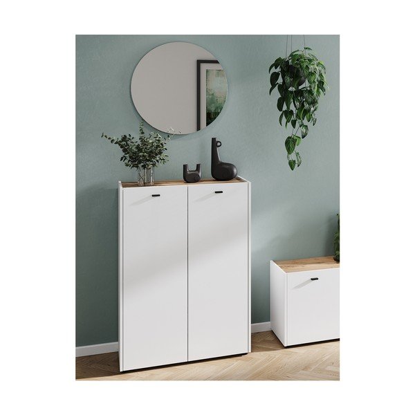 Fehér-natúr színű előszoba bútor Lucena – Germania-image-2