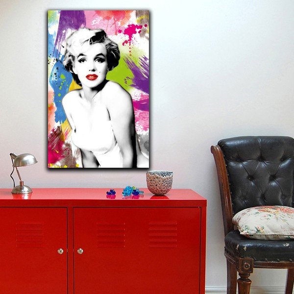 Marilyn Monroe fali kép, 45 x 70 cm-image-1
