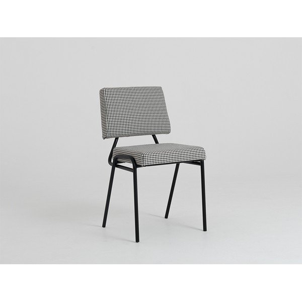 Fehér-fekete étkezőszék Simple - CustomForm-image-1