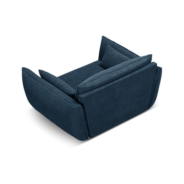 Sötétkék fotel Vanda – Mazzini Sofas-image-3