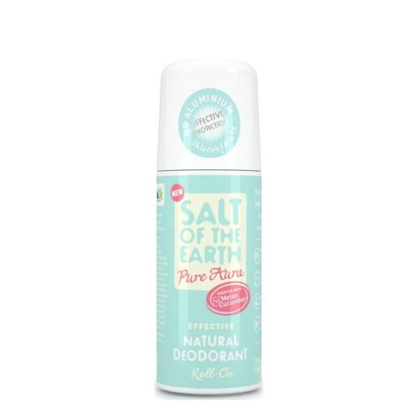 Pure Aura dinnye és uborka illatú golyós dezodor, 75 ml - Salt of the Earth