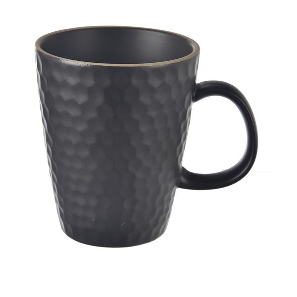 Fekete kerámia bögre 420 ml Tea Time – Orion-image-2