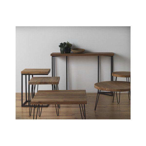 Camile szilfa dohányzóasztal, ⌀ 71 cm - Geese-image-1