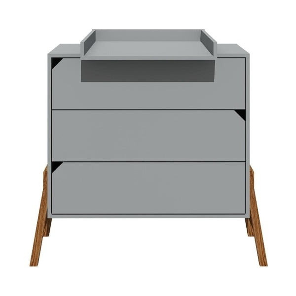 Lotta szürke komód 3 fiókkal - BELLAMY-image-2