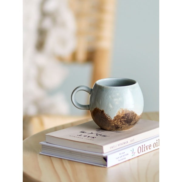 Barna-krémszínű kerámia bögre 280 ml Paula – Bloomingville-image-1