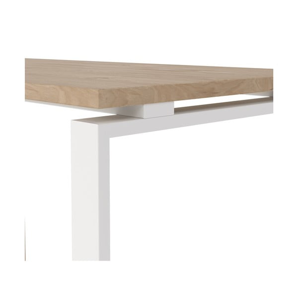 Íróasztal tölgyfa dekoros asztallappal 100x150 cm Sign – Tvilum-image-3