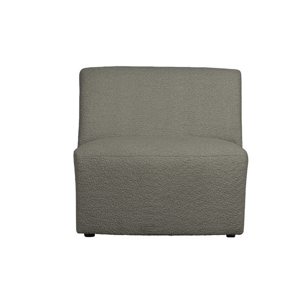 Khaki buklé kanapé modul (középső rész) Coco  – WOOOD-image-1