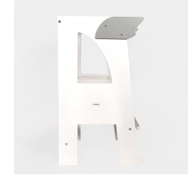 Fehér tanulótorony Montessori - Rocket Baby-image-2