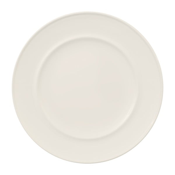 Krémszínű-fehér porcelán salátástányér, 21 cm - Like by Villeroy & Boch Group